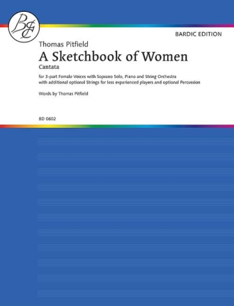 Pitfield, Thomas A Sketchbook of Women Frauenchor (SSA) und Klavier