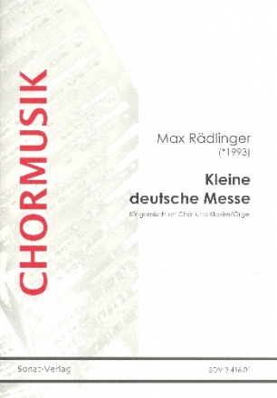 Kleine deutsche Messe fr gem Chor und Klavier (Orgel) Partitur (dt)