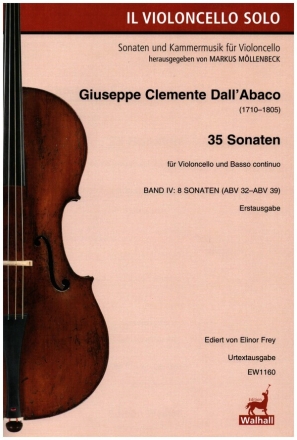 35 Sonaten Band 4 (ABV 32-39) fr Violoncello und Bc