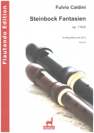 Steinbock-Fantasien op.116a fr Blockflte solo (S/T)