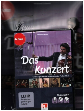 Das Konzert (+CD +DVD +App) Gattungsgeschichte - Schlsselwerke - Podien-Stars Paket Heft, Medienpaket (Audio-CD, DVD, App)