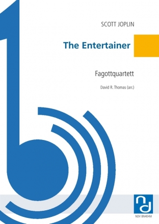 The Entertainer fr 4 Fagotte Partitur und Stimmen