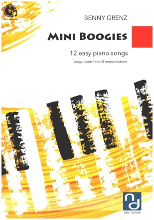 Mini Boogies - 12 easy piano songs for piano