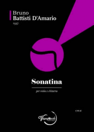 Bruno Battisti D?Amario, Sonatina for Violin and Guitar Book