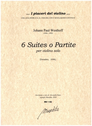 6 Suites o Partite per violino