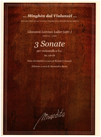 3 Sonate per violoncello e Bc