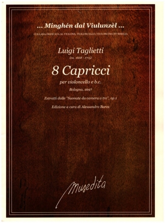 8 Capricci per violoncello e bc