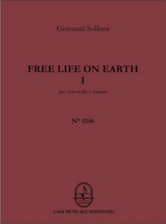 Giovanni Sollima Free Life on Earth - I Violoncello and Guitar (Stimmen-Set)