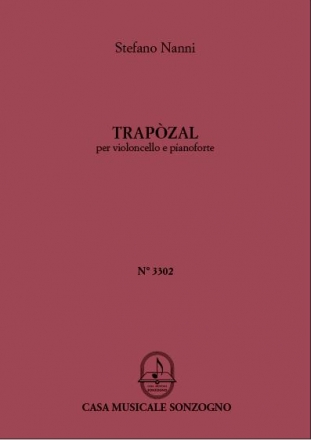 Stefano Nanni Trapzal Violoncello and Piano (Stimmen-Set)