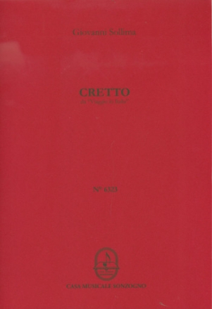 Cretto da Viaggio in Italia fr Streichquartett Partitur und Stimmen