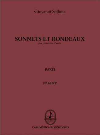 Sonnets et rondeaux per quaretetto d'archi parti