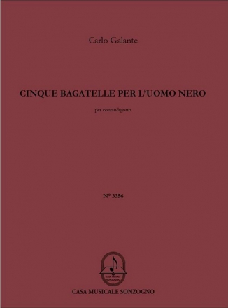 5 Bagatelle per l'uomo nero per controfagotto