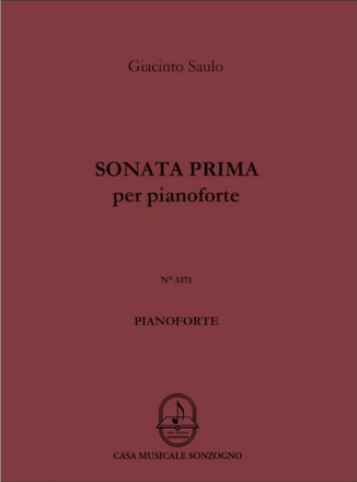 Giacinto Saulo, Sonata Prima Klavier Buch