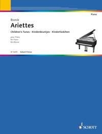 Boeck, Auguste de Ariettes 1/6 Klavier