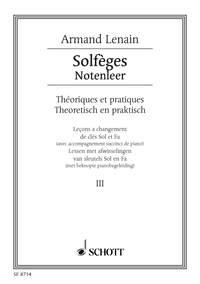 Lenain, Jean Solfges Nr. 3 Singstimme