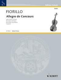 Fiorillo, Federigo Allegro de Concours Violine und Klavier