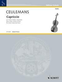 Ceulemans, Ivo Capriccio Violine (Viola) und Klavier