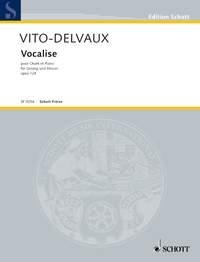 Vito-Delvaux, Berthe de Vocalise op. 124 hohe Singstimme und Klavier