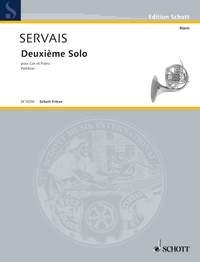 Servais, Tho Deuxime Solo Horn und Klavier