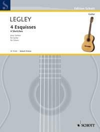 Legley, Victor Quatre Esquisses Gitarre