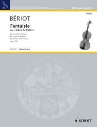 Briot, Charles-Auguste de Fantaisie op. 100 Violine und Klavier