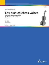 Strau (Sohn), Johann Les plus clbres valses Violine