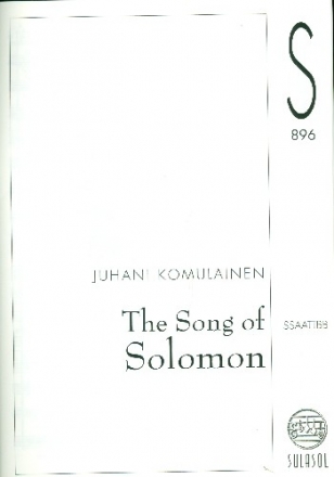 The Song of Solomon for mixed chorus (SSAATTBB) score (en)