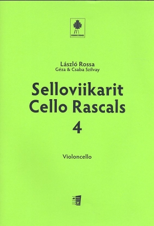 Colour Strings - Cello Rascals vol.4 for cello and piano cello part