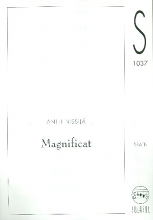 Magnificat for mixed chorus (SSATB) a cappella score (la)