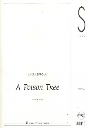 A Poison Tree for mixed chorus a cappella score