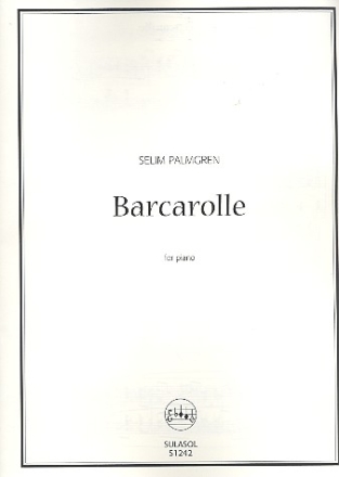 Barcarolle for piano