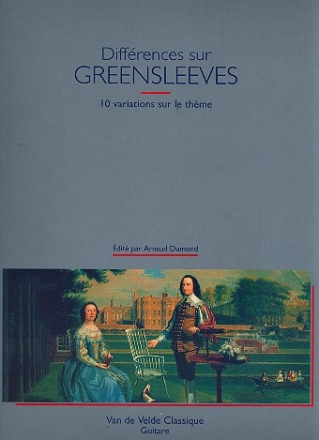 Diffrences sur Greensleeves pour guitare