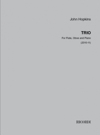 John Hopkins, Trio Flute, Oboe and Piano Stimmen-Set