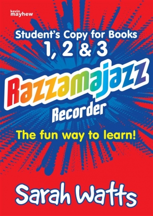 Razzamajazz vol.1-3 for recorder and piano recorder part (student's copy)