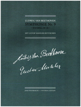 Symphonie d-Moll Nr.9 op.125 fr Orchester Studienpartitur