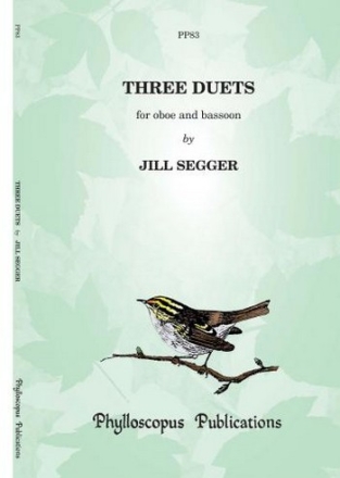 Jill Segger Three Duets oboe & bassoon