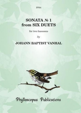 Sonata no.1 for 2 bassoons 2 scores