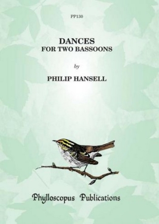 Dances for 2 bassoons score