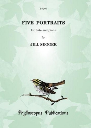 Jill Segger Five Portraits flute & piano