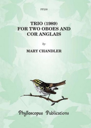 Trio for 2 oboes and cor anglais score and parts