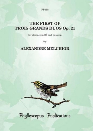 Alexandre Melchior Ed: F H Nex and C M M Nex The First of Trois Grands Duos Op. 21 clarinet & bassoon