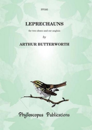 Arthur Butterworth Leprechauns oboe trio, woodwind trio