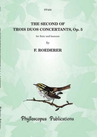 F Roederer Ed: F H Nex and C M M Nex The Second of Trois Duos Concertants Op. 5 flute & bassoon