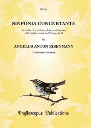 Angelus Anton Eisenmann Ed: F H Nex and C M M Nex Sinfonia Concertante  (Score and parts) mixed ensemble