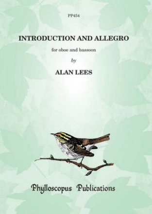 Alan Lees Introduction and Allegro oboe & bassoon