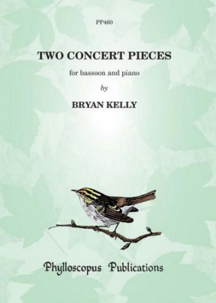 Bryan Kelly Two Concert Pieces bassoon & piano