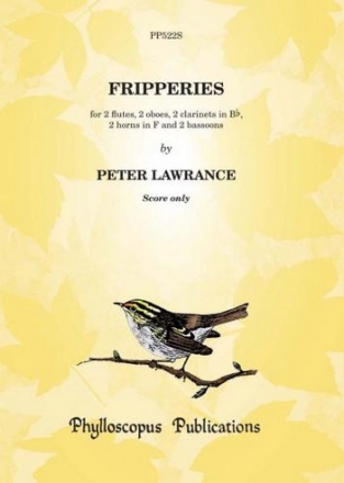 Peter Lawrance Fripperies  (Score only) wind ensemble