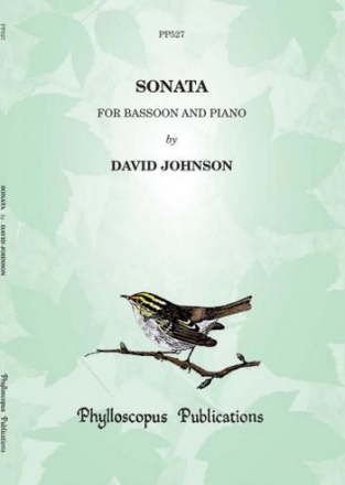 Dr David Johnson Sonata for Bassoon and Piano bassoon & piano