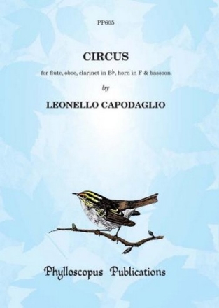 Leonello Capodaglio Circus (Divertimento for wind quintet) wind quintet