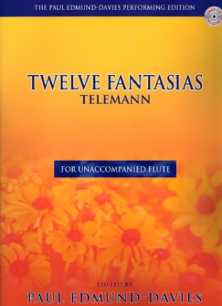 12 Fantasias (+CD) for flute